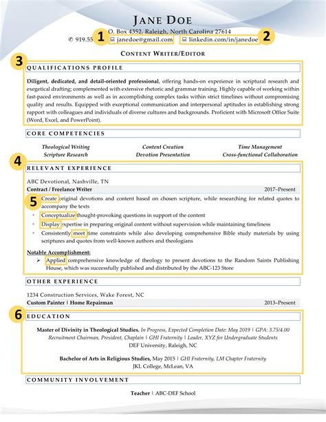 new graduate resume example