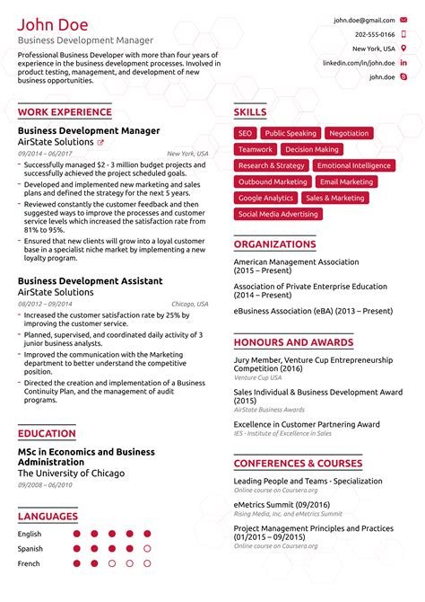 resume examples