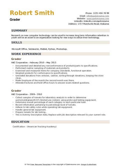 resume grader