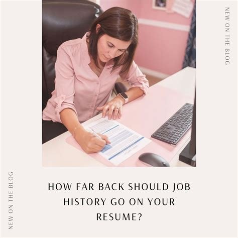 resume how far back work history